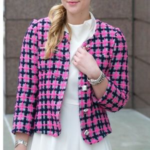 Marc Jacobs Chanel-Inspired Hopscotch Tweed Jacket